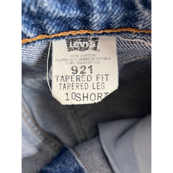 Vintage Levis 921 Tapered Orange Tab Jeans Women's Sz 10 Short 28 Waist READ - Picture 8 of 10